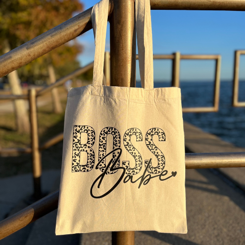 "Boss Babe" Tote Bag