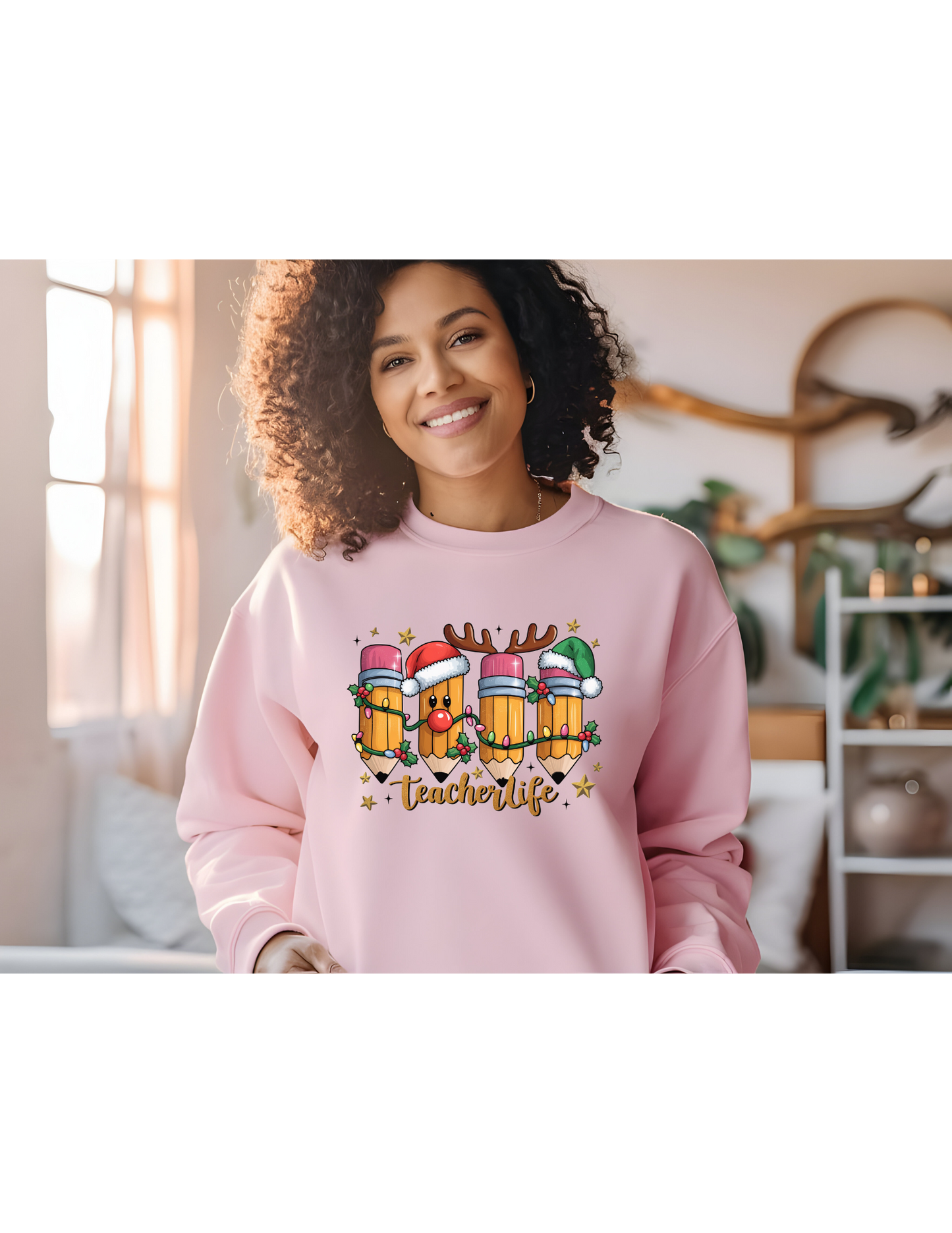 Teachers Life Christmas Sweatshirt